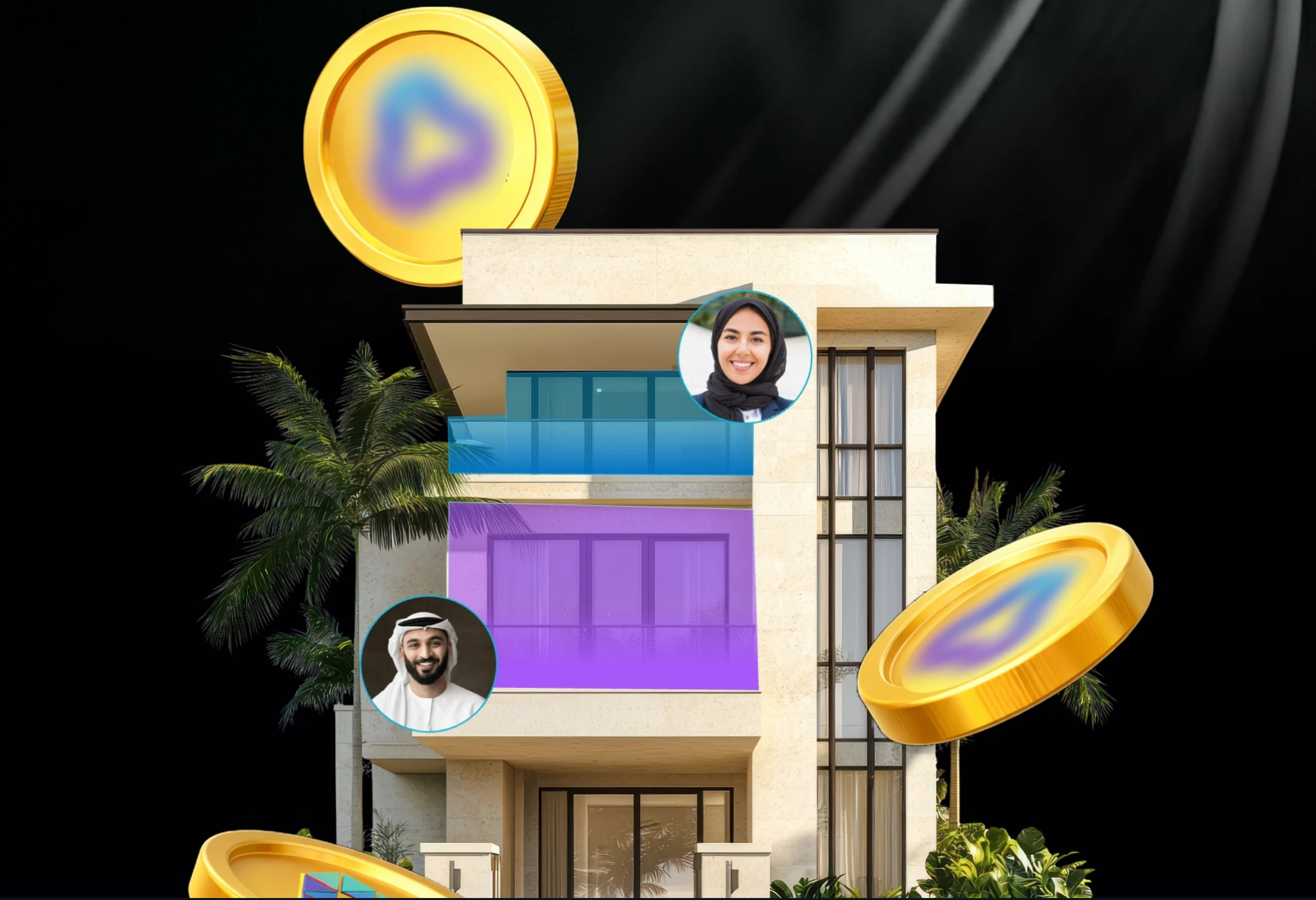 Blockchain Real Estate strategic approach slide 1