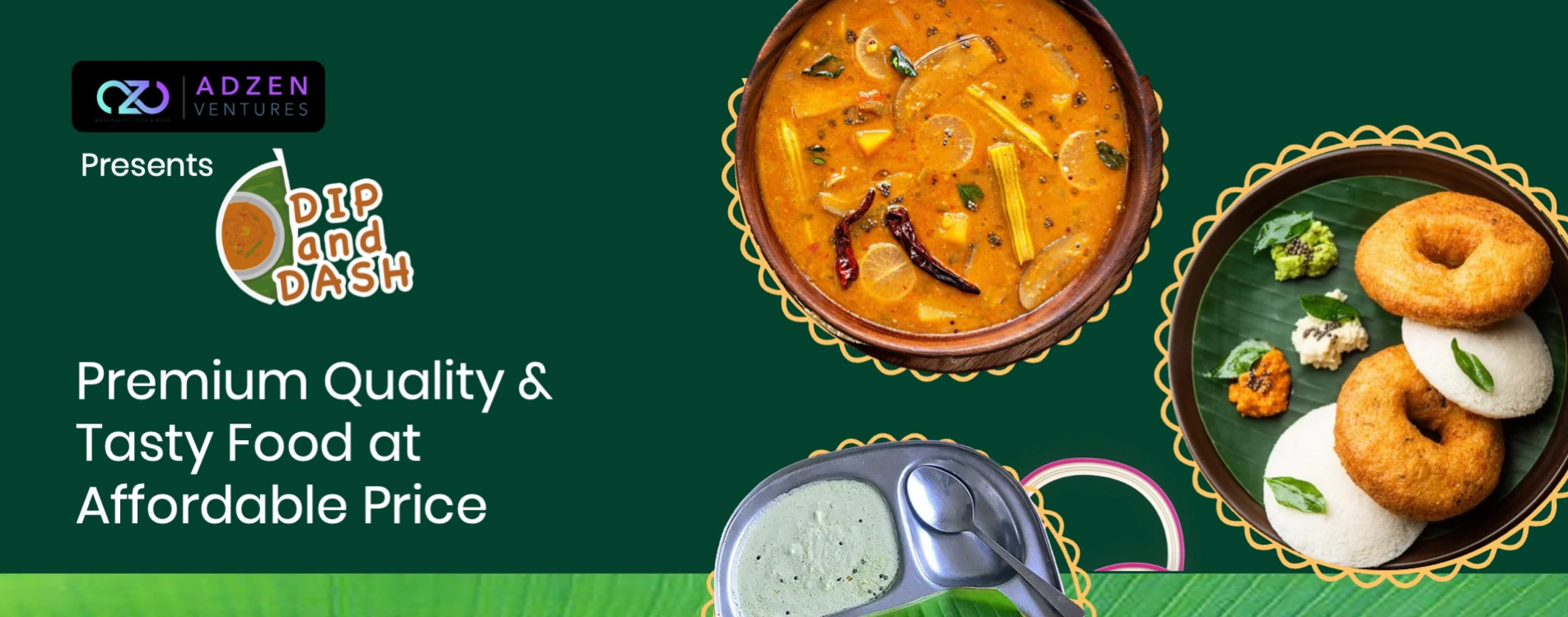 Pitch Deck for a South Indian QSR Concept case study