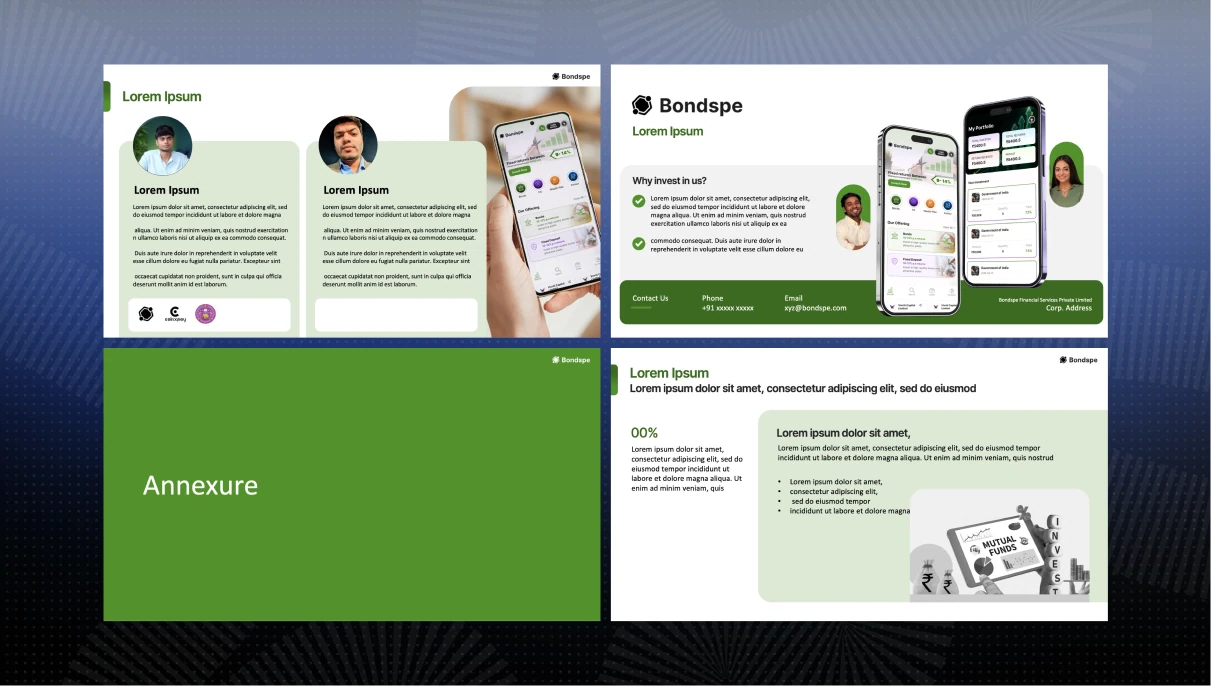 Bondspe pitch deck slide 3