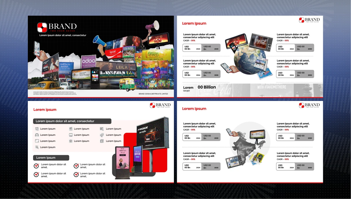 Brand 247 pitch deck slide 1