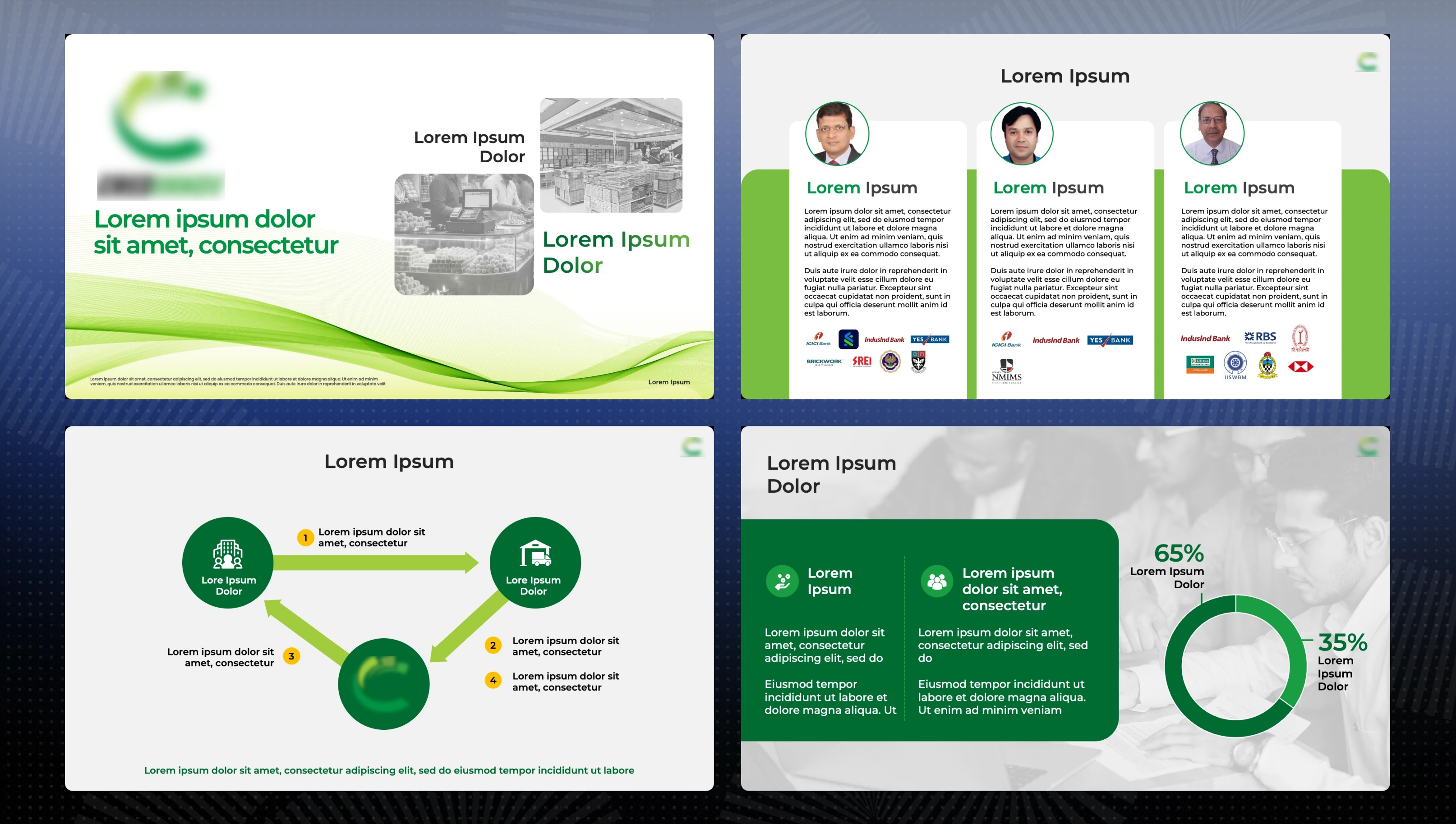 Credit Innovation Platform pitch deck slide 1