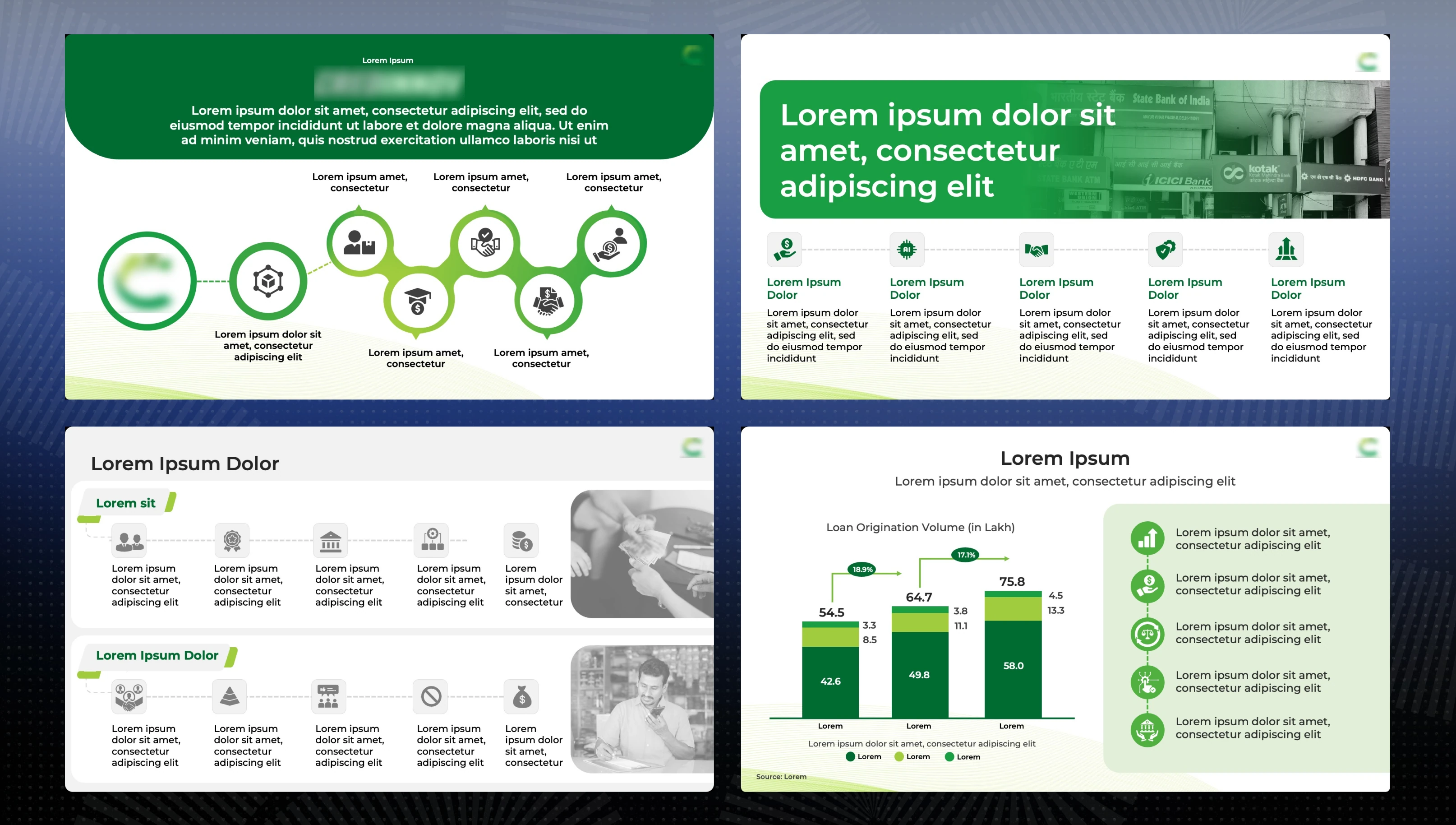 Credit Innovation Platform pitch deck slide 2
