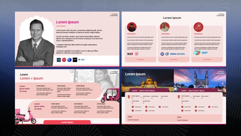 DriEV Pink pitch deck slide 3