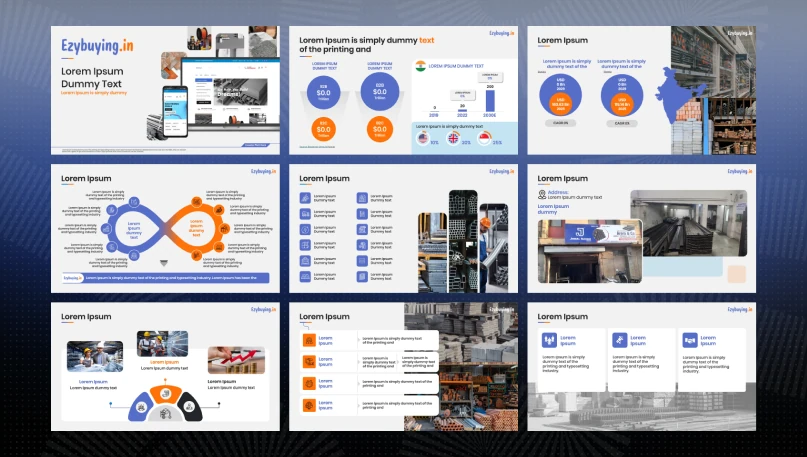 Ezybuying pitch deck slide 1