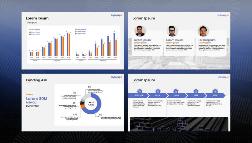 Ezybuying pitch deck slide 3