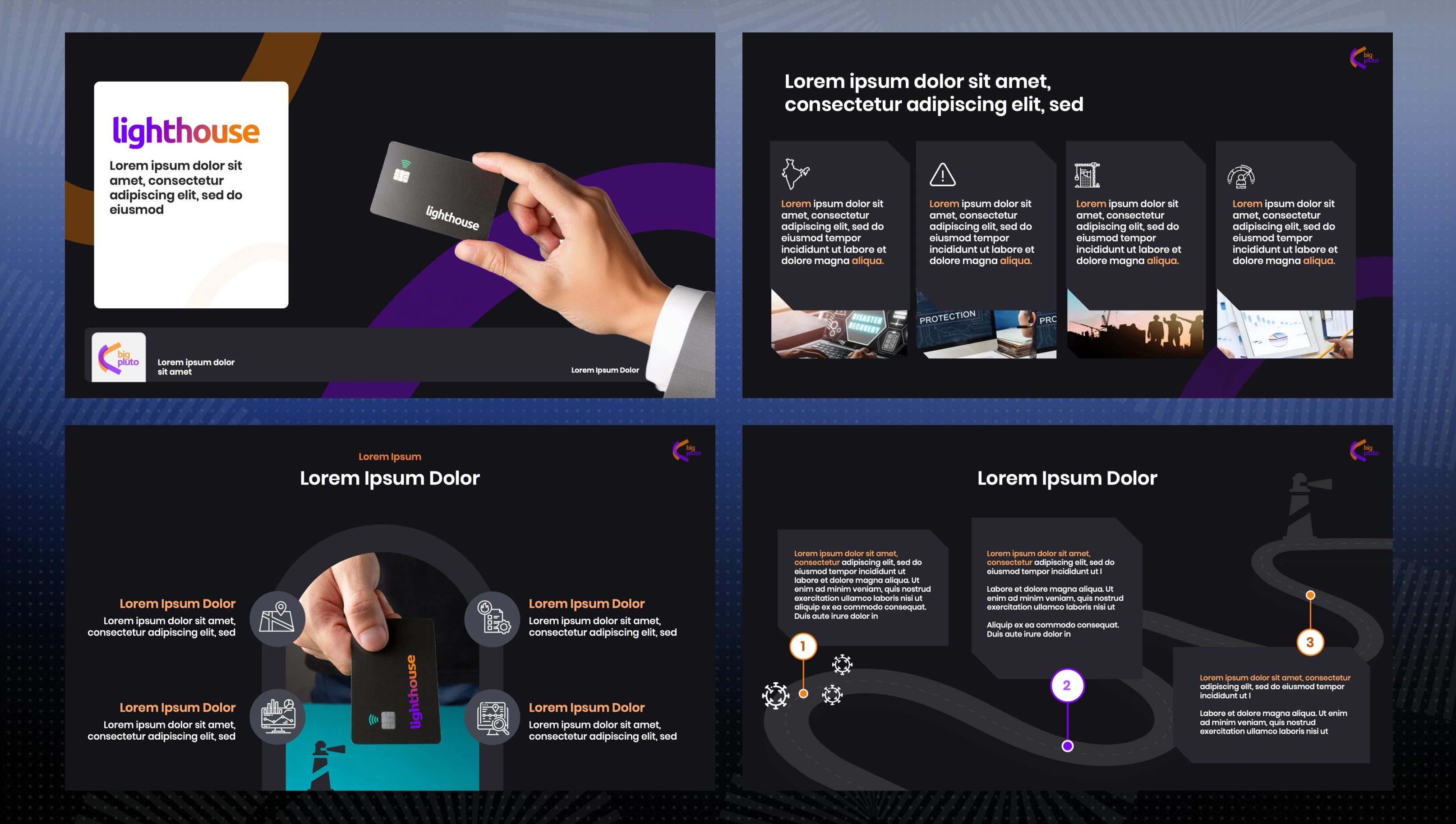 Big Pluto pitch deck slide 1