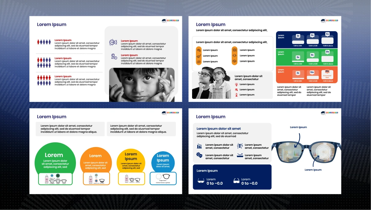 Myopia Matters pitch deck slide 2