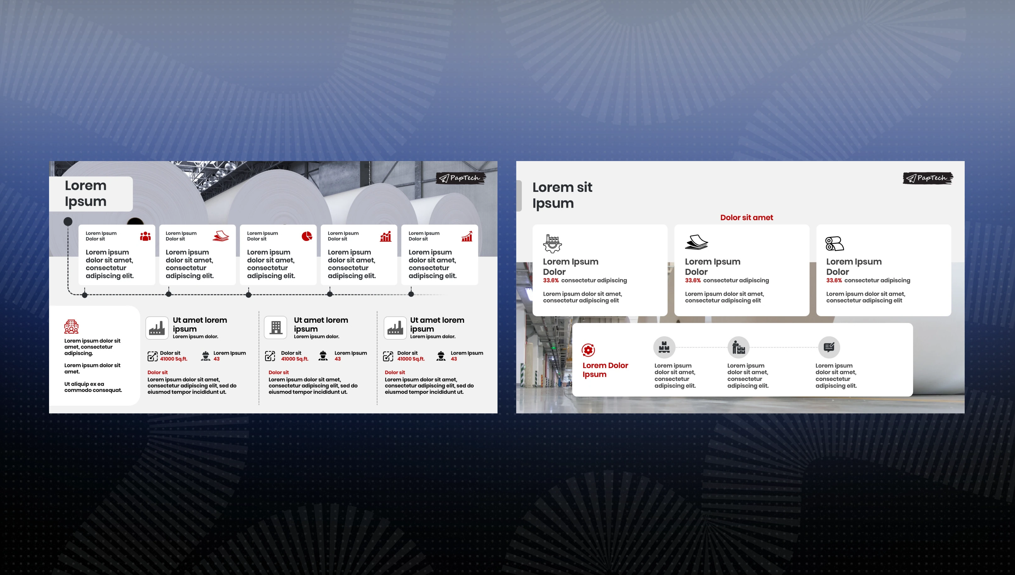 Paptech pitch deck slide 3