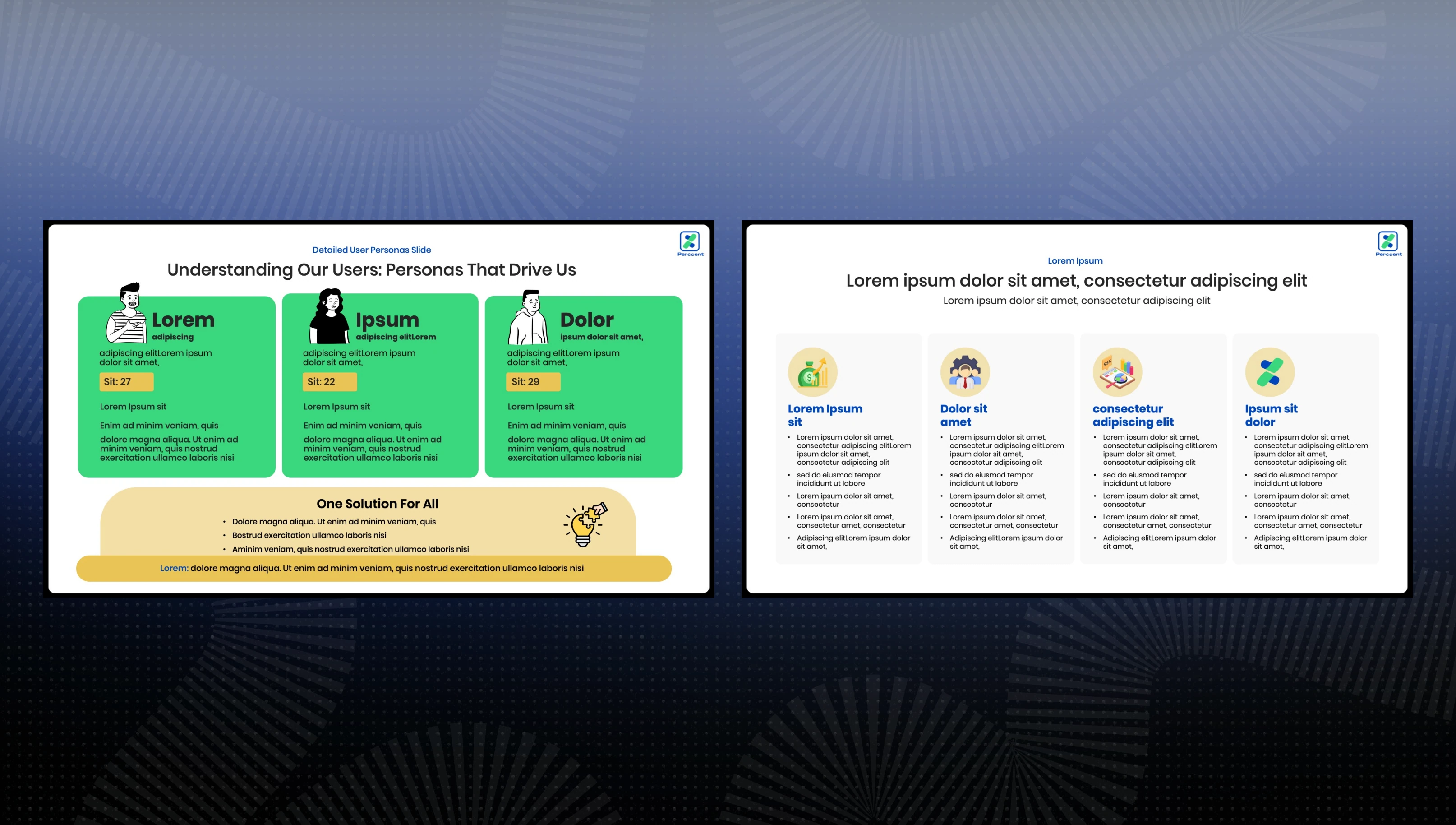 Perccent pitch deck slide 3