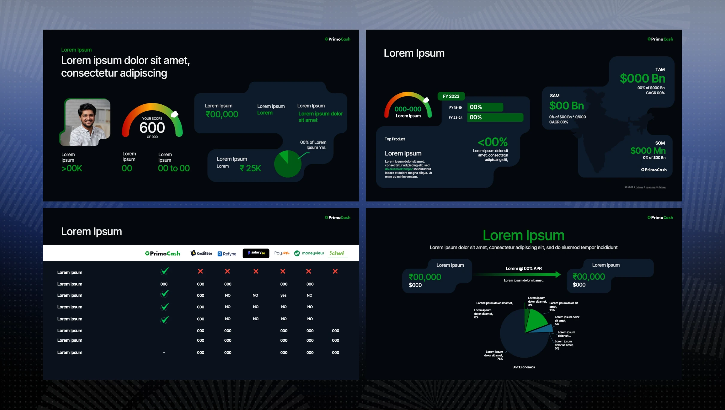 PrimoCash pitch deck slide 2