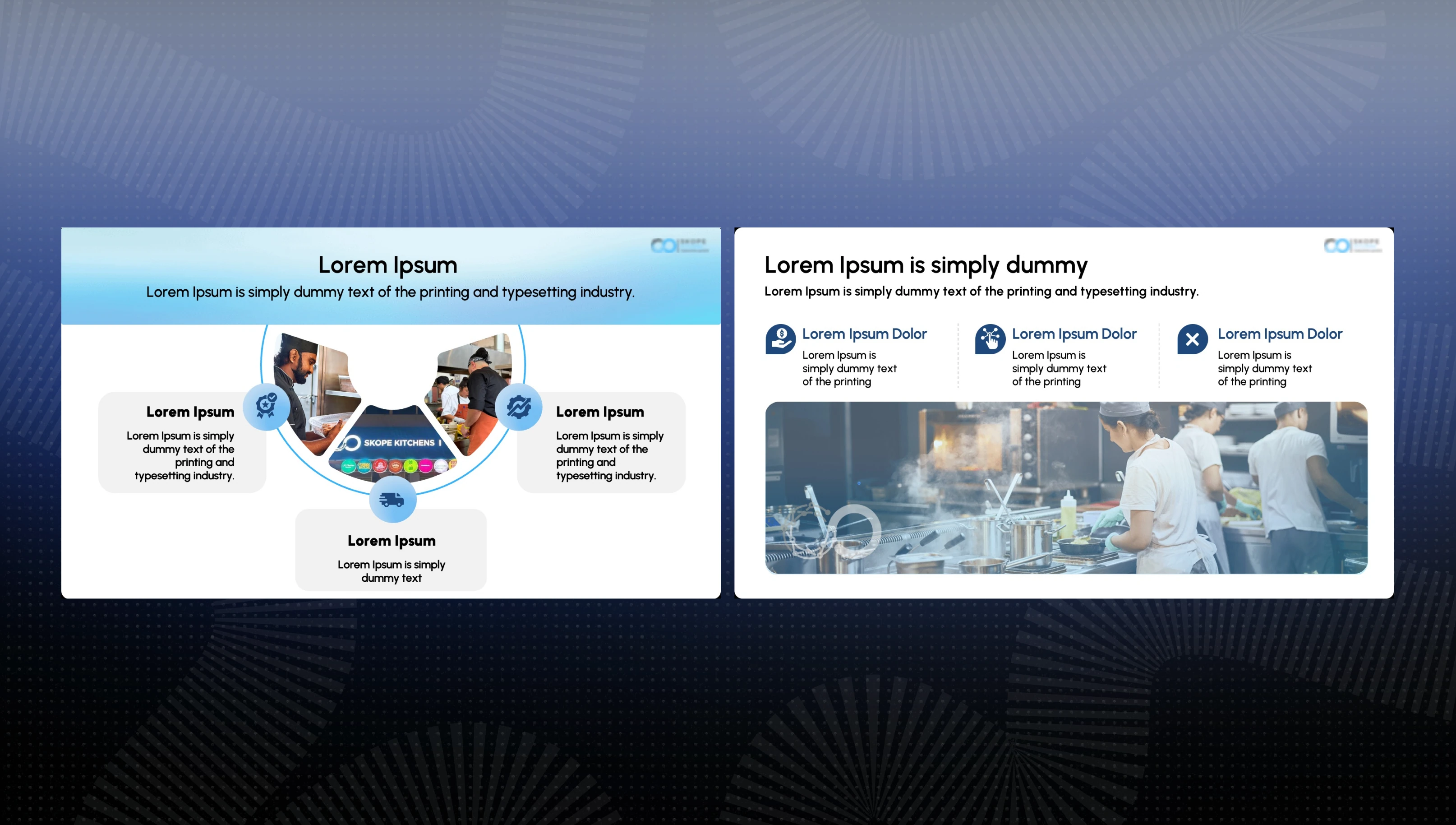F&B Platform pitch deck slide 3
