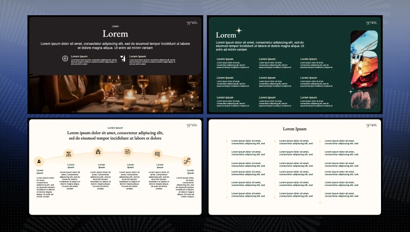 Spark Love pitch deck slide 2