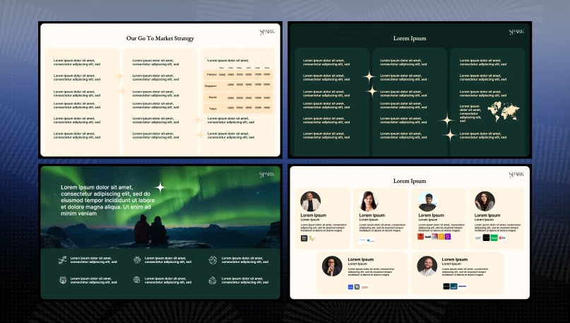 Spark Love pitch deck slide 3