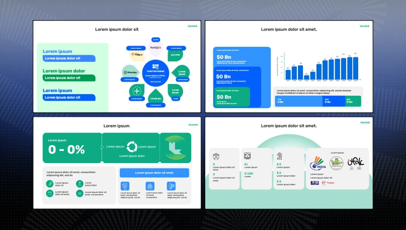 Ticmint pitch deck slide 2