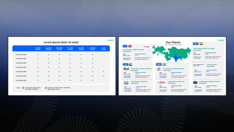Ticmint pitch deck slide 3