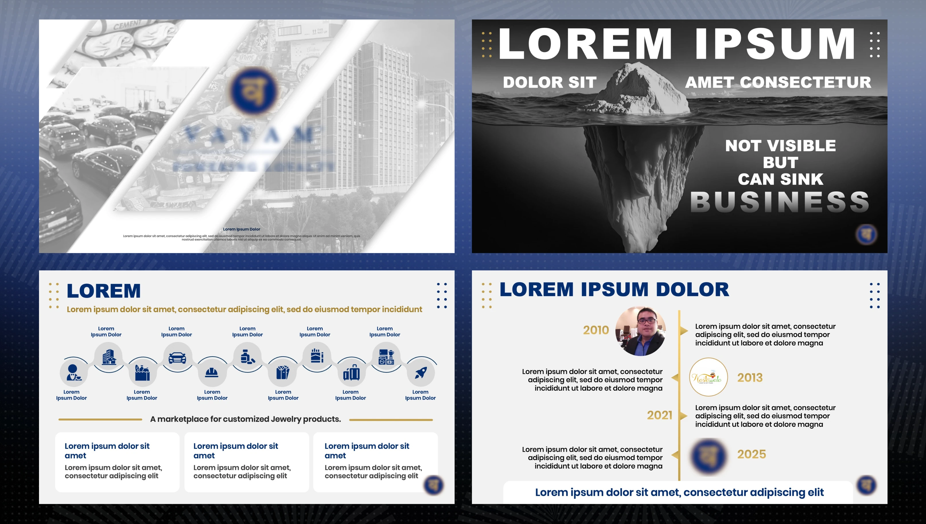 Vayam pitch deck slide 1