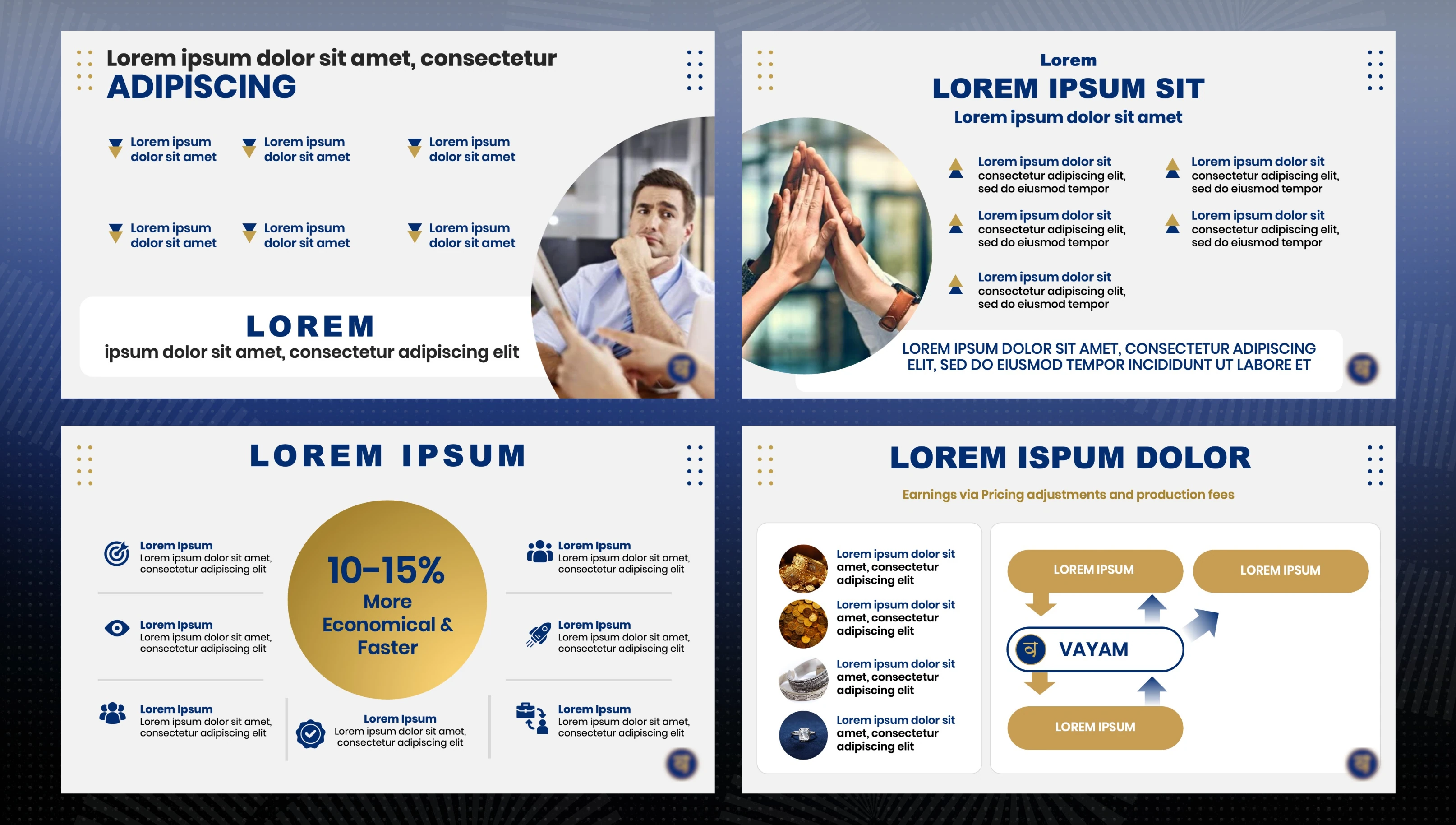 Vayam pitch deck slide 2