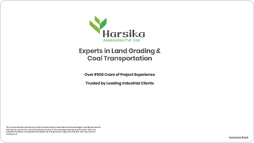 A brochure with the words experts in land, ground and coal transportation.